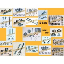 Normteile pass f Simson SR4-2 Star 250 Schrauben Muttern Schraubensets 19 SET