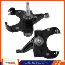 3" Drop Spindle Lowering Kit 1.25" Rotor For 1973-1987 Chevy C10 Suburban 2WD