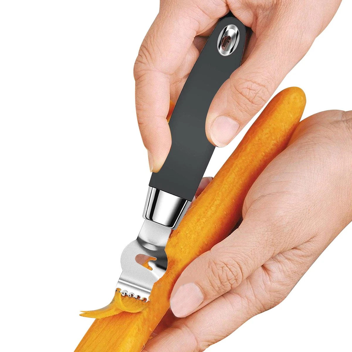 Lemon Zester Tool For Kitchen - Citrus Zester Tool With Channel  Knife,orange Zester Grater With Handle,citrus Peeler For Cocktails