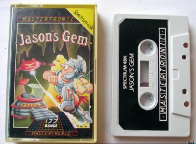Sinclair ZX Spectrum 48K Game - JASON'S GEM - Mastertronic - Tested & Working
