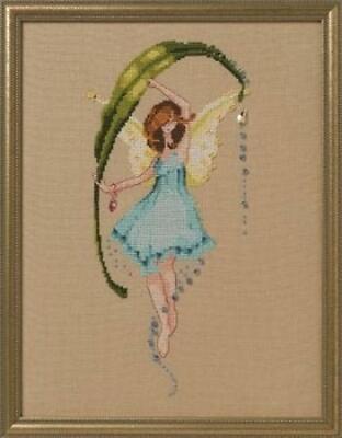 SALE! Complete Xstitch Kit with AIDA - DEWDROPS NC265 by Nora Corbett