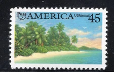 C127 - TROPICAL COAST * U.S. Postage Stamp MNH 