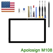 Replacement 10.1" Touch Screen Digitizer Glass Panel For Apolosign M108 Tablet