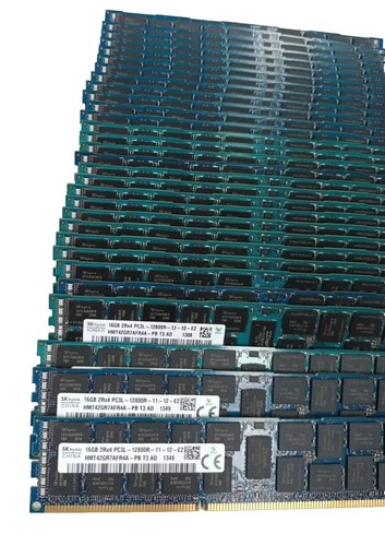 SK Hynix 128GB Kit 8x16GB Server Workstation RAM Memory 2Rx4 PC3L 12800R ECC REG - Picture 14 of 18