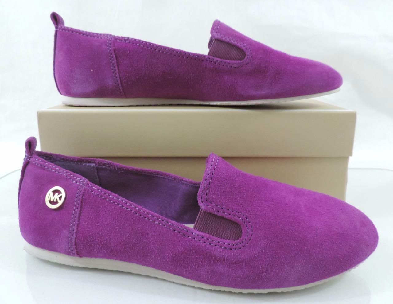 michael kors slip on womens purple