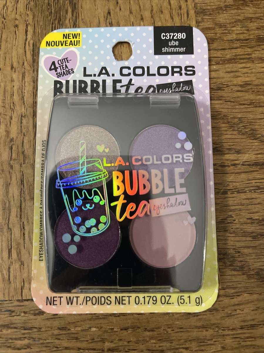 L.A. Colors Bubble Tea Eyeshadow Ube Shimmer | eBay