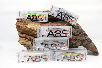 Nories Laydown Minnow Profond - 18 Couleurs - Perche Twitchbait Wobbler - 66mm E - Foto 9