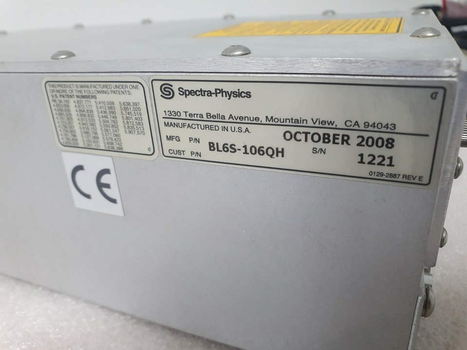 Alimentation Laser Spectra-Physics J40-8S40[#A05 - Occasion - Vendu Pour Pièces Ou Réparation