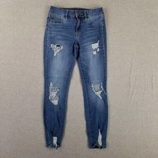 Rewash Jeans Size 5 Skinny Soft Stretch Denim Light Wash Distressed