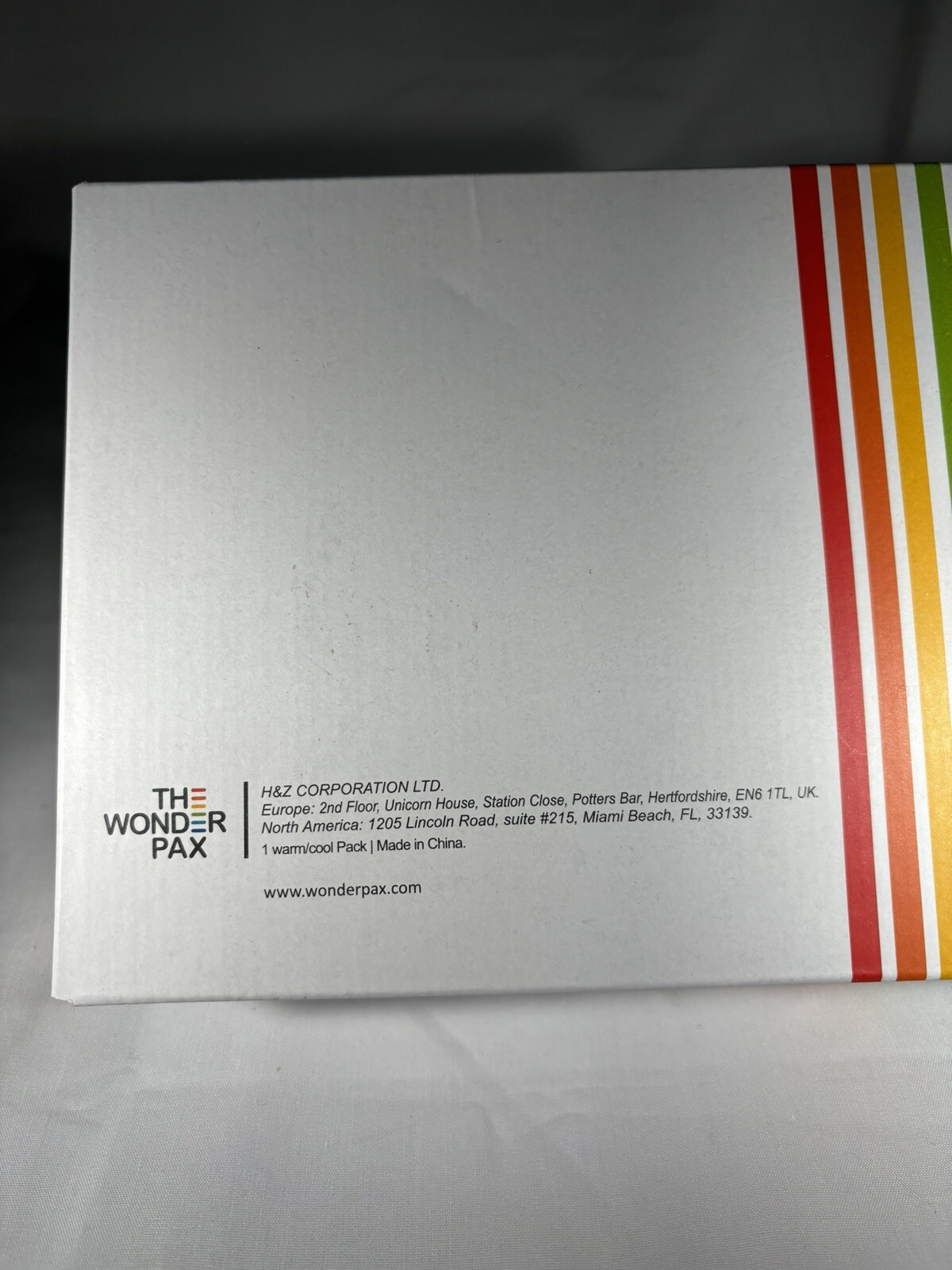 The Wonder Pax Neck & Shoulder Reusable Cool Warm Compress Gel Green Open Box