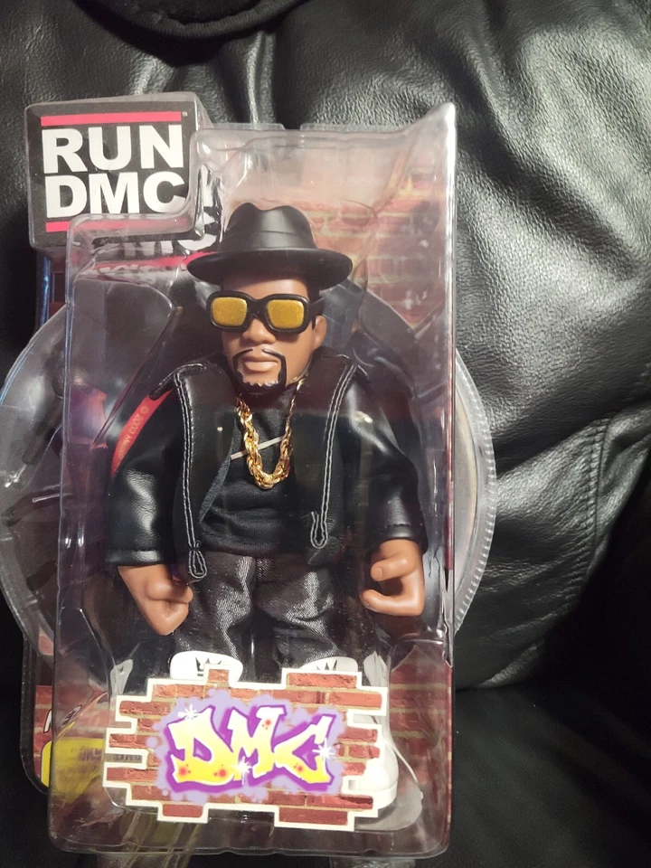 2002 Mezco Run-DMC Action Figures - Run, DMC, Rare NIP Collectible Hip Hop  - Image 4 of 4