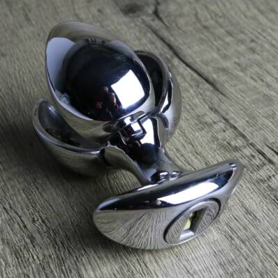 Stainless Steel Locking Butt Plug for Anal Stretcher Chastity Extreme Spreader | eBay Stainless Steel Locking Butt Plug for Anal Stretcher Chastity Extreme Spreader | eBay