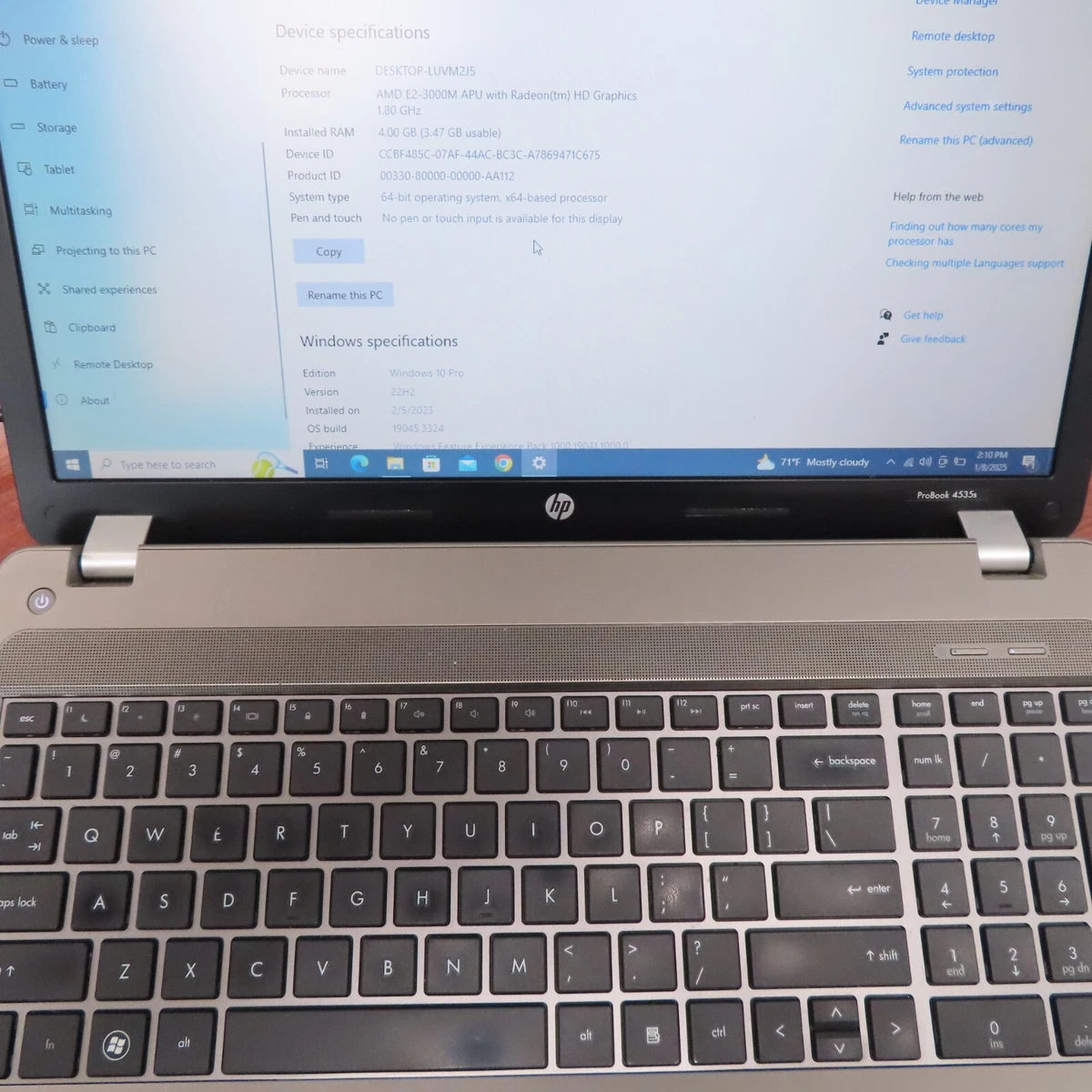 hp probook 4525s products for sale | eBay