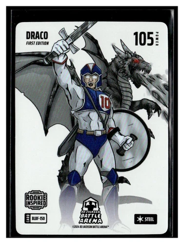 Bo Jackson Battle Arena Draco Blizzard Steel RC Drake Maye Patriots Rookie