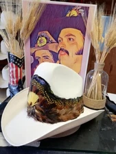 STETSON FEATHER COWBOY HAT BAND  / NEW IN PLASTIC SLEEVE