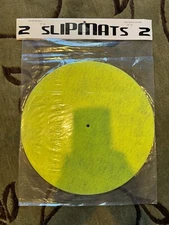 DJ Slipmats (pair) -  Slipmats - Yellow