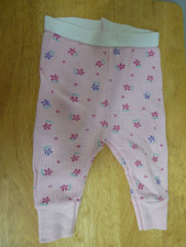 Circo Pink Floral Longjohns size 6 mo