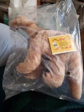 Sealed Dinosaur Brontosaurus Plush Vintage 1980 Dakin Prehistoric Pets Mint