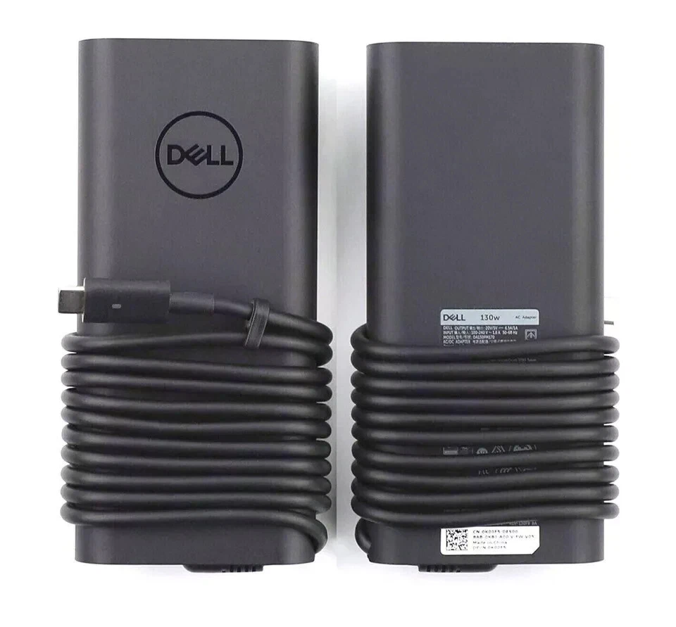 NEW Genuine 130W USB-C Type-C Charger For Dell XPS 15 2in1 9575 Precision 5530 - Image 2 of 4