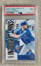 🔥2020 Panini Absolute MLB Baseball #INT1 Pete Alonso Introductions PSA 9 Pop 1