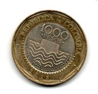 Colombia 2016, Reverse Loggerhead turtle, 1000 pesos, accept offers — photo 1
