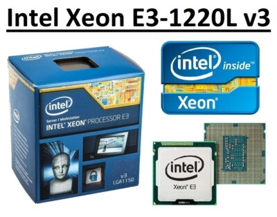 Intel Xeon E3-1220L v3 SR1BT 1.1 - 1.5 GHz, 4MB, 2 Core, Sockel LGA1150, 13W CPU