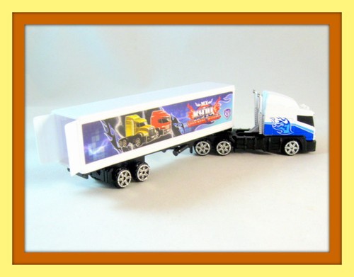 TRANSPORT TRUCK,WHITE MOTORMAX DIECAST CAR/TRUCK COLLECTOR'S MODEL,NEW - Picture 12 of 12