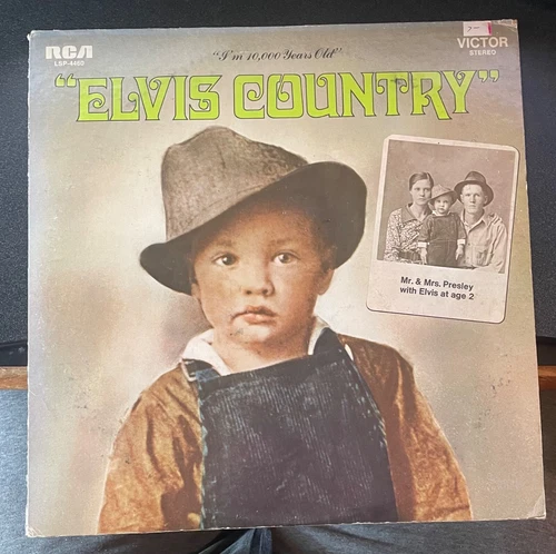 Elvis Presley -- Elvis Country  Vintage  Vinyl LP