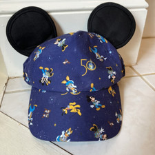 Disney Parks WDW 50th Anniversary Toddler Child Hat with Mickey Ears