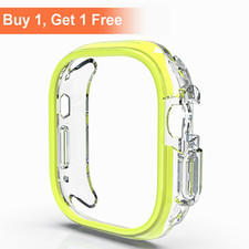 For Apple Watch Series 9 8 7 6 5 4 3 2 iWatch 44/41/45mm/49 Protector TPU Cover