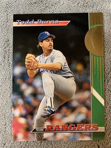 1993 Topps Stadium Club Teams Cards Texas Rangers Individual Picks - MM/Better - Picture 17 of 18