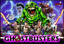 Stern Ghostbusters Pinball Machine Custom TRA...