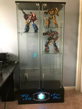 Custom Double Wide Detolf Display Base for Marvel DC Transformers NFL *Base Only