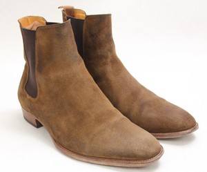 botas de gamuza hombre
