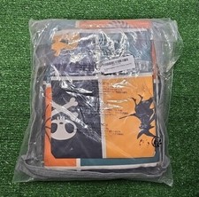 Halloween Duvet Cover Set Twin Pumpkin Ghost Pattern Bedding 2 Pieces with Pillo
