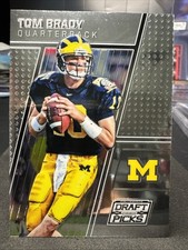 Tom Brady 2016 Panini Prizm Collegiate Draft Picks #95