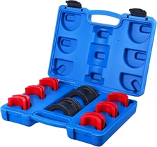 Motorcycle Fork Seal Driver Tool Kit  Universal 14PCS Fork Seal Installer Driver