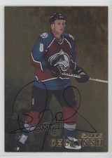 1998-99 ITG Be A Player Gold Auto Sandis Ozolinsh #188 Auto 0q7i