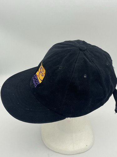 Disney Parks Epcot Events Hat Cap Adj Strap Black Cast Member - Picture 2 of 6