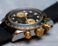 Tudor Black Bay Chrono S&G Gold and Steel 41mm Men Watch 11