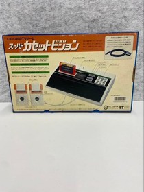 EPOCH SUPER CASSETTE VISION Console Boxed Tested System Game CV0415 1984 Good