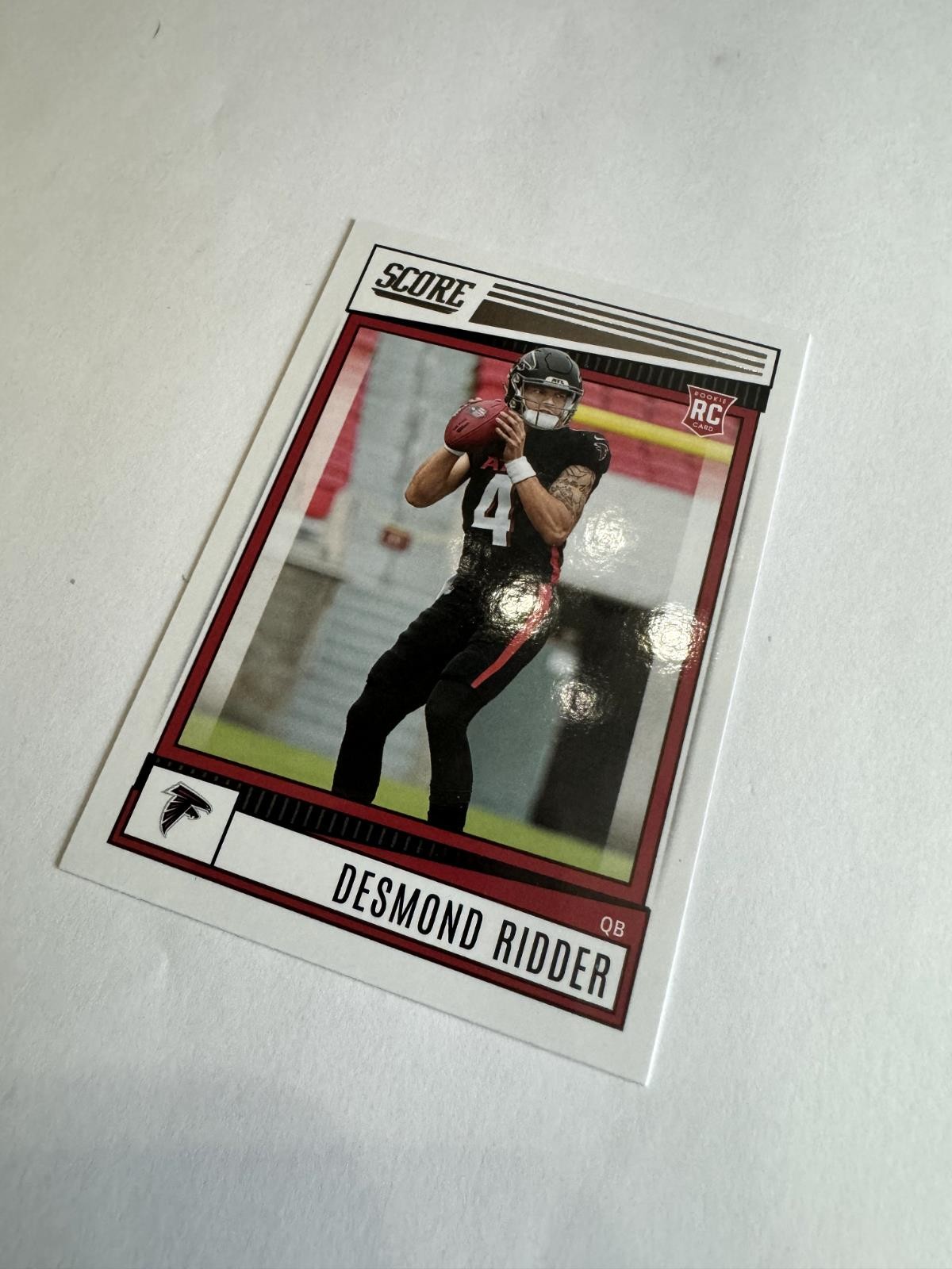 2022 Panini Score Football #303 DESMOND RIDDER RC