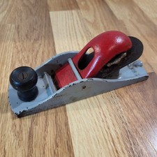 Vintage Hand Wood Plane Planer Dial Adjustment 7x2 Made in USA