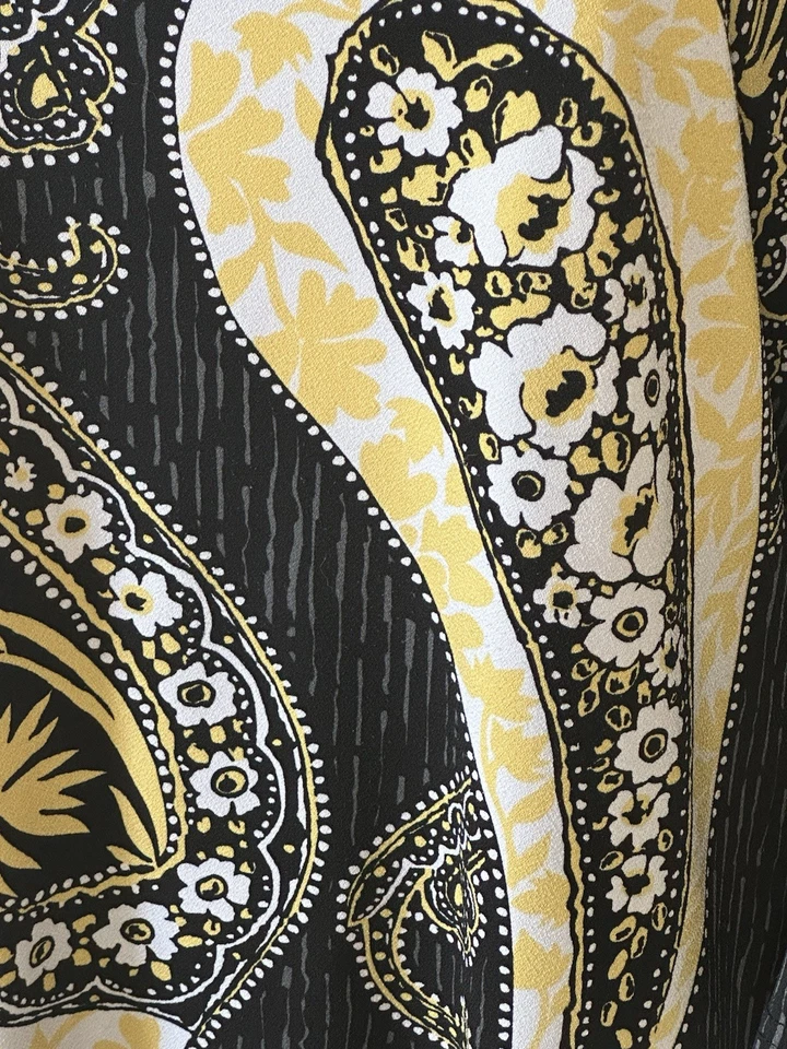 Camiseta deportiva Bob Mackie usable artística manga túnica cuello barco multicolor grande Foto 4 de 4