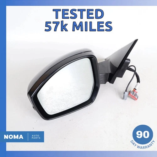 17-23 Jaguar X761 F-Pace Left Rear View Mirror w/Blind Spot & Camera OEM 57k
