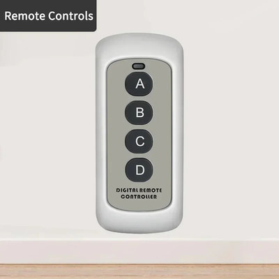 Rf433Mhz Mini Wireless Remote Control Light Switch 1/2/3 Gang 86 Wall Transmitte