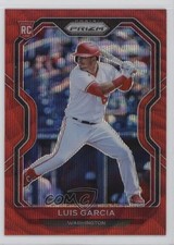 2021 Panini Prizm Red Wave Prizm 3/99 Luis Garcia Luis V Garcia #57 e7b