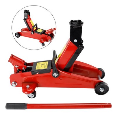 Low Profile Floor Jack 2 Ton (4400 lbs) 5.31''-12.8'' Height Lifting R4