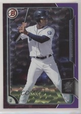 2015 Bowman Prospects Purple Ice 17/50 Gareth Morgan #BP66 z6b