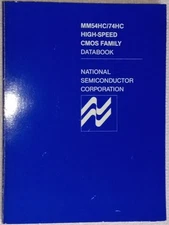 MM54HC/74HC High-Speed CMOS Family Databook 1983 National Semiconductor NOS Vntg